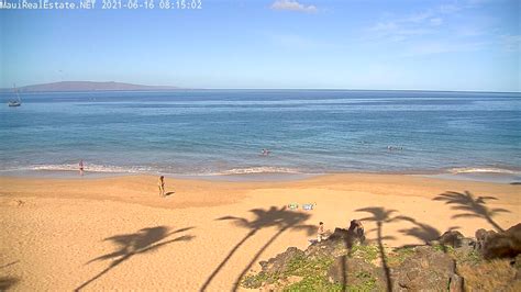 kihei webcam|Maui Beach Cam in Kihei at Charley Young Beach